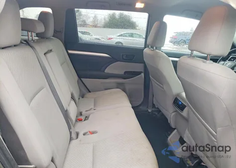 2018 Toyota Highlander Le from USA, damaged, VIN 5TDBZRFH6JS802258